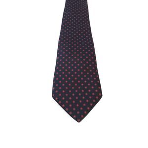 Philippe‎ Perrier Neck Tie Mens Luxury Navy Red Floral Business Suit Church